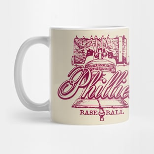 Phillies Baseball Liberty Bell Mug